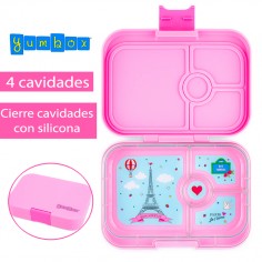 Caja desayuno o bento Panino Paris 4C Yumbox  Casa Rex