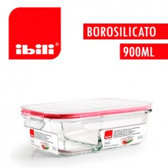 Contenedor para alimentos cristal 900ml Ibili  Casa Rex