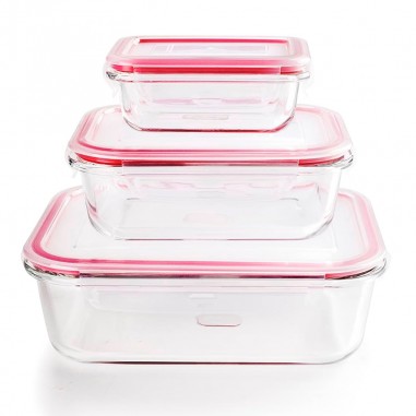 Contenedor para alimentos borosilicato 1600ml Ibili  Casa Rex