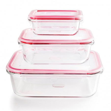 Contenedor para alimentos borosilicato 1600ml Ibili  Casa Rex