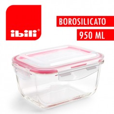 Contenedor para alimentos cristal 950ml Ibili  Casa Rex