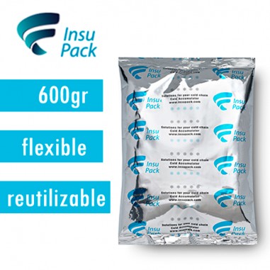 Acumulador frío flexible 600gr InsuPack  Casa Rex