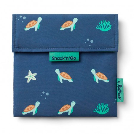 Snack'n'go Animals Tortuga: porta meriendas reutilizable - Casa Rex