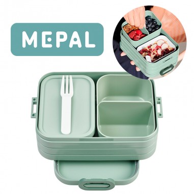 Bento Lunch box verde sage Mepal - Casa Rex