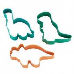 Set 3 cortadores de galleta Dinosaurios Wilton - Casa Rex 2