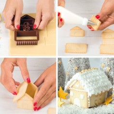 Cortador de galletas mini casa 3D Decora  Casa Rex 2