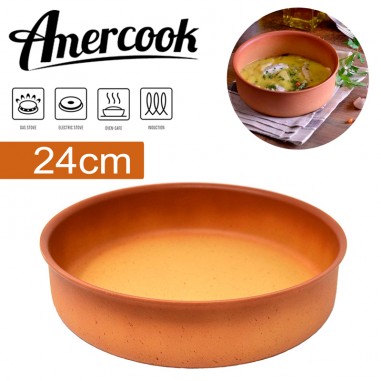 Cazuela Terracota Amercook 24cm  Casa Rex