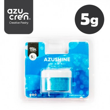 Purpurina comestible azul Azushine sin gluten  Casa Rex