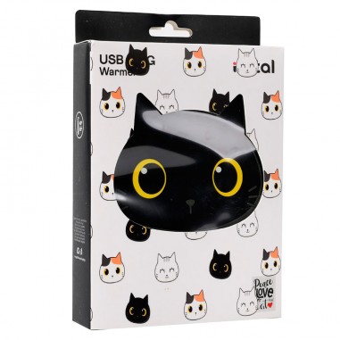 Regalo original: Calentador de bebidas Black Cat  USB iTotal  Casa Rex
