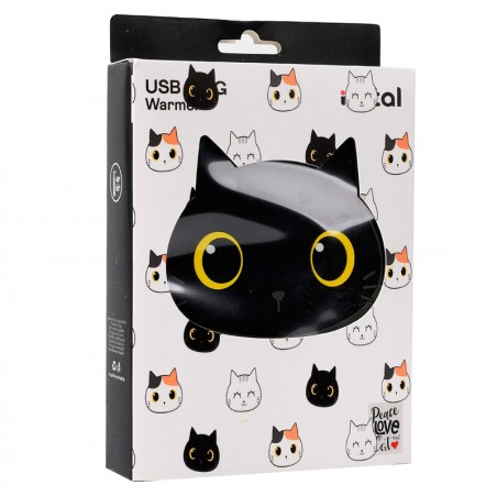 Regalo original: Calentador de bebidas Black Cat  USB iTotal  Casa Rex
