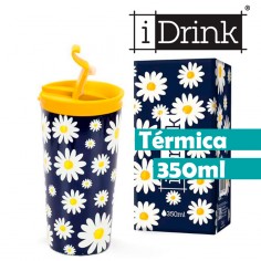 Mug térmico viaje Daisy 350ml Idrink  Casa Rex