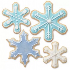 Set 7 cortadores copitos de nieve Wilton  Casa Rex 2