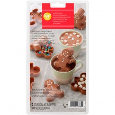 Molde Gingerman chocolate "bomba de cacao" Wilton  Casa Rex 2