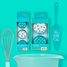 Pala para servir pastel turquesa Birkmann  Casa Rex 2