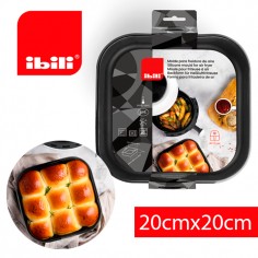 Recipiente cuadrado Airfryer silicona 21cm x 21cm  Ibili  Casa Rex