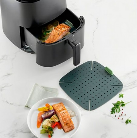 Bandeja adaptable freidora de aire 22cm x 22cm Lékué  Casa Rex