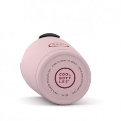 Taza térmica rosa pastel 330ml triple capa CoolBottles  Casa Rex 2