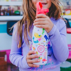 Botella infantil térmica Sirenas 350ml triple capa CoolBottles  Casa Rex 2