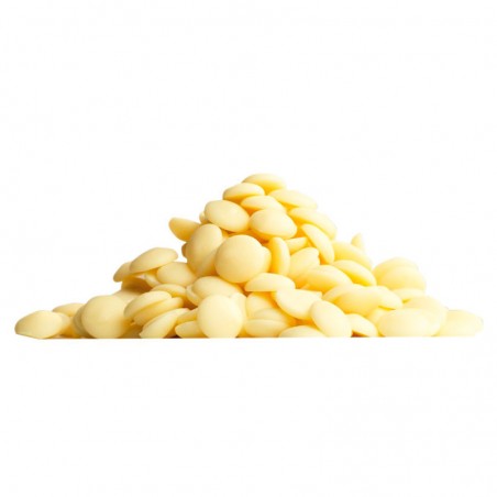Chocolate blanco profesional en botones W2 Callebaut 400gr - Casa Rex