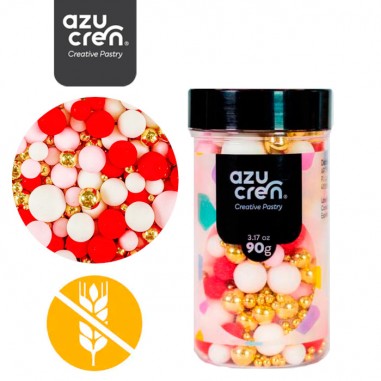 Perlas comestibles Lover Azucren 90gr  Casa Rex