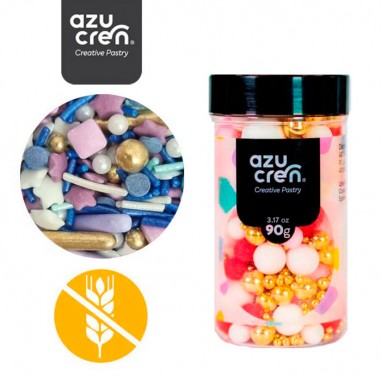 Sprinkles comestibles Mystic Night Azucren 90gr  Casa Rex