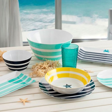 Bol de melamina grande 25cm Atlantic Quid  Casa Rex