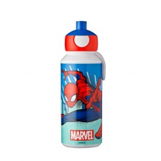 Botella agua reutilizable niños Spiderman 400ml Mepal