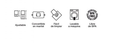 Instrucciones Boc'n'roll  Tiles Square rosa porta bocatas  Casa Rex