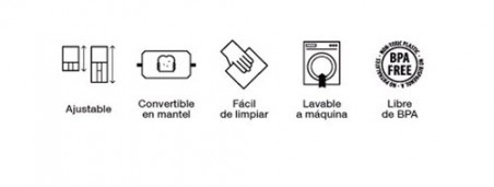 Instrucciones Boc'n'roll  Tiles Square rosa porta bocatas  Casa Rex