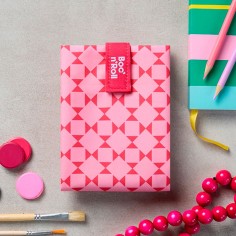 Boc'n'roll  Tiles Square rosa porta bocatas  Casa Rex