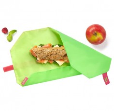 Boc'n'roll Fluor verde: porta bocadillos reutilizable  Casa Rex 2