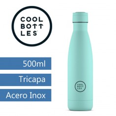 Botella térmica azul cielo 500ml CoolBottles  Casa Rex