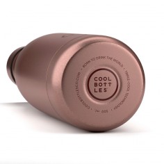 Botella térmica metalic rose 750ml CoolBottles  Casa Rex 2