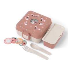 Fiambrera infantil cuadrada Sandwich Zorro Monbento  Casa Rex