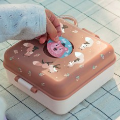 Fiambrera infantil cuadrada Sandwich Zorro Monbento  Casa Rex 2