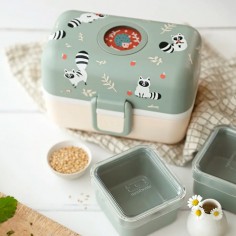 Fiambrera infantil Tresor Mapache Monbento  Casa Rex