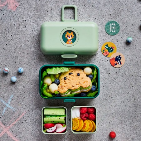 Porta meriendas infantil Tresor Verde Monbento  Casa Rex
