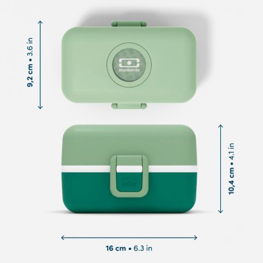 Fiambrera infantil Tresor Verde Forest Monbento  Casa Rex