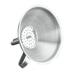 Embudo de acero inoxidable con filtro 13 cm Metaltex  Casa Rex 2