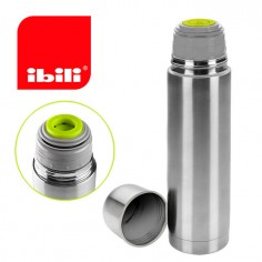 Termo Ibili 1L de acero inoxidable | Mantiene bebidas calientes 24h