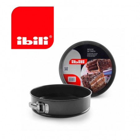 Molde Redondo Desmontable Ibili Moka 18cm  Antiadherente Xylan, Apto Horno y Lavavajillas