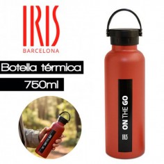 Botella térmica On To Go 750ml roja Iris - Casa Rex