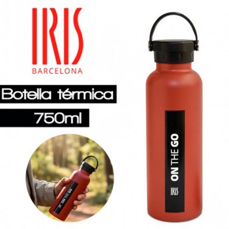 Botella térmica On To Go 750ml roja Iris - Casa Rex