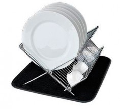 Frasheng Escurreplatos Acero Inoxidable Cocina,Alta Capacidad Escurridor  Platos,Escurreplatos Cocina en el Segundo Piso con Cesta De  Cubiertos,Escurre Platos Armarios para el Drenaje Rápido,Blanco :  : Hogar y cocina