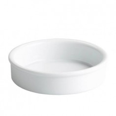 Cazuela 14 cm porcelana blanca