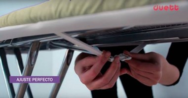 Funda tabla planchar moderna y elástica Duett