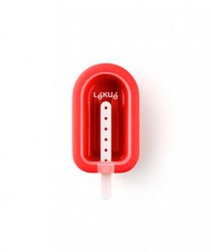 Molde helado apilable rojo...