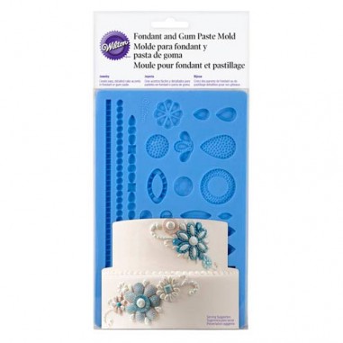 Molde Jewery para fondant Wilton