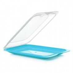 Porta embutidos Fresh Tatay azul  compacto, práctico y apilable  Casa Rex