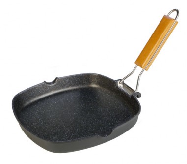Plancha lisa Quantanium 20x20cm Wecook
